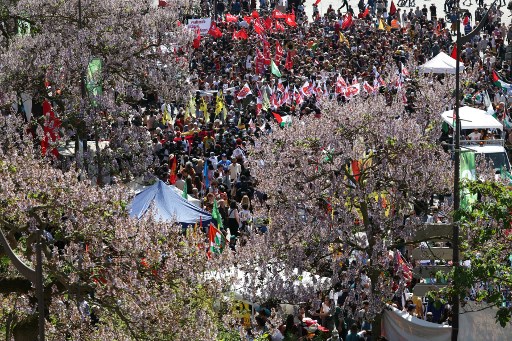 FRANCE-POLITICS-SOCIAL-LABOUR-MAY DAY-DEMO