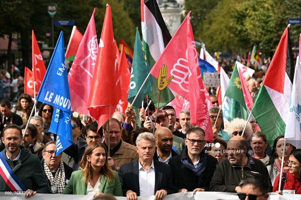 FRANCE-PALESTINIAN-ISRAEL-CONFLICT-DEMO