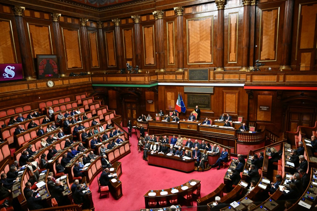 ITALY-POLITICS-SENATE-GOVERNMENT