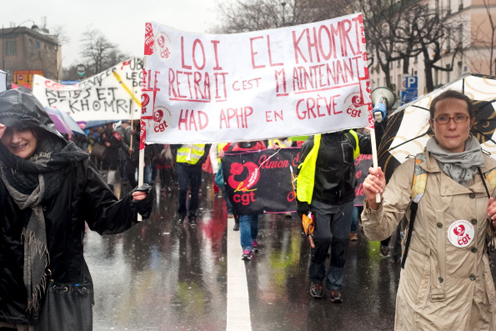 Manifestation contre la Ç Loi travail È