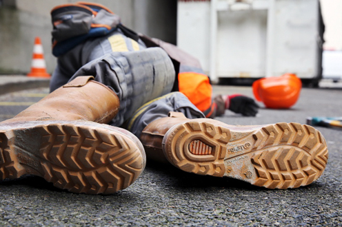 Illustration sur les accidents du travail