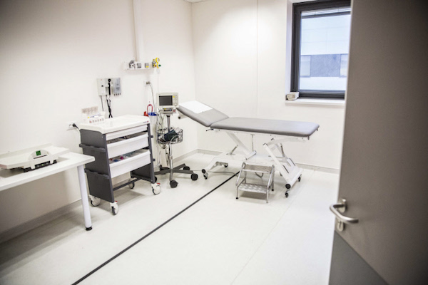 Deplacement du premier ministre au nouveau centre hospitalier regional d'Orleans