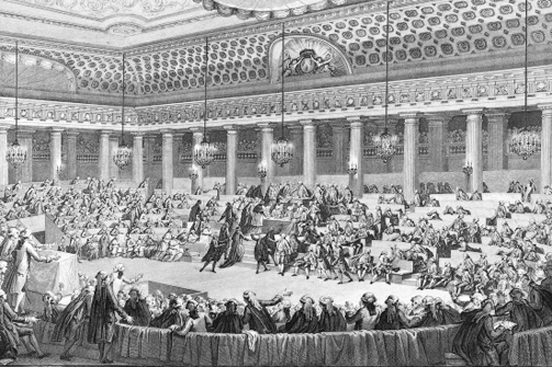 NUIT DU 4 AOUT 1789, ABANDON DES PRIVILEGES