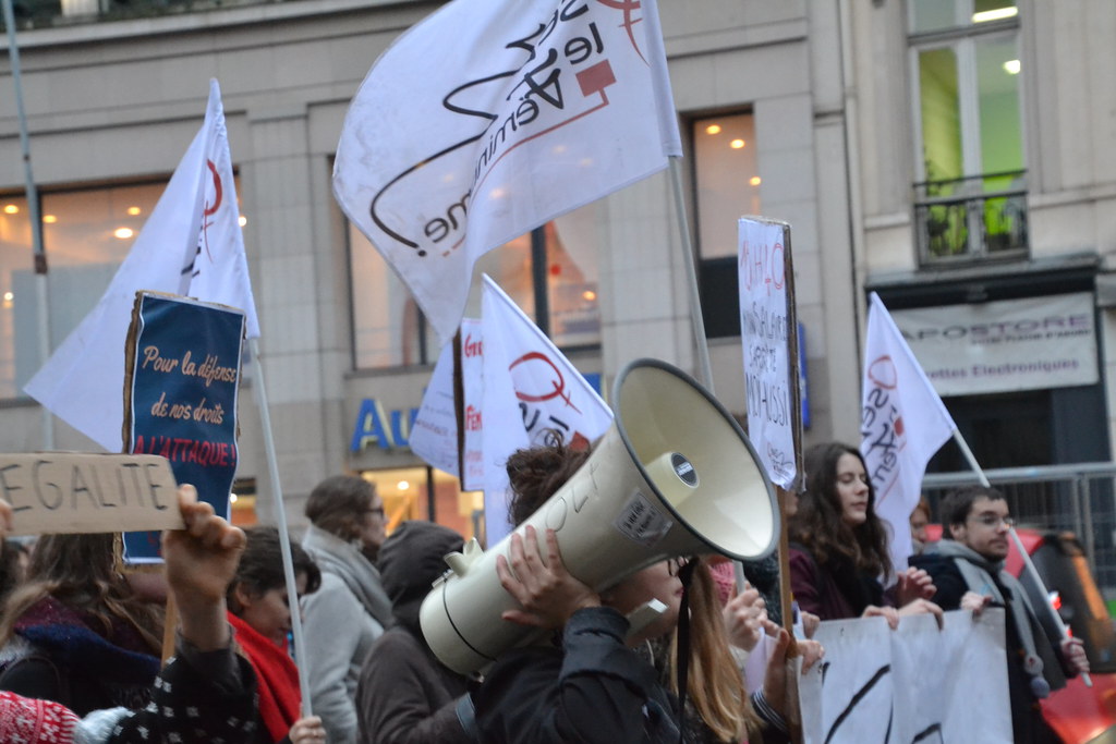 Manifestation du 8 mars 2017 à Paris.