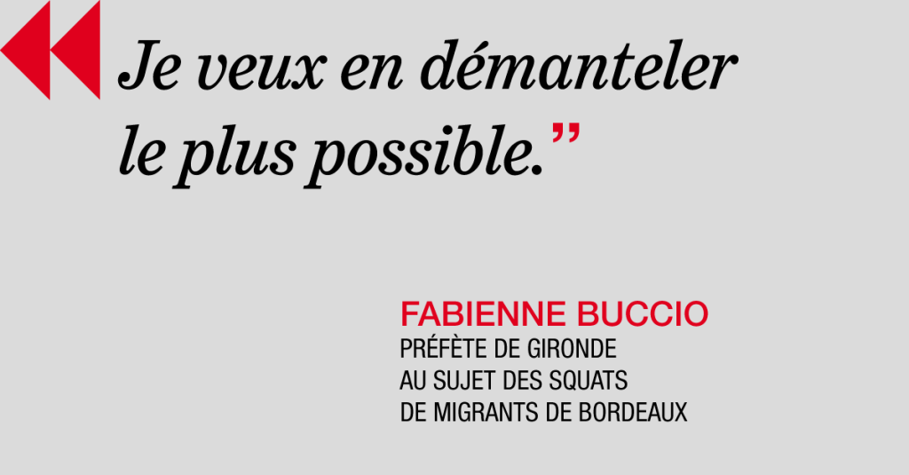 NVO - La Nouvelle Vie Ouvrière le magazine des militants de la CGT préfète Gironde Buccio bordeaux migrants
