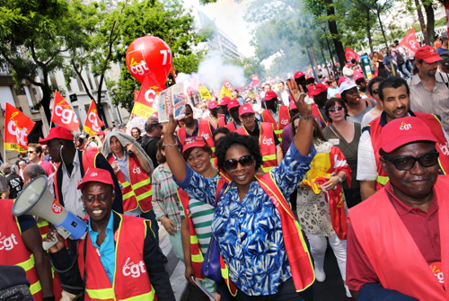 Manif contre la Loi Travail,¬Paris 23 juin 2016