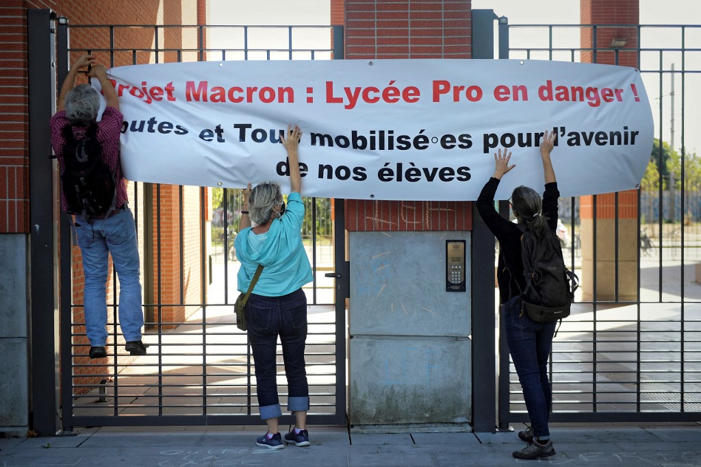 FRANCE-SOCIAL-DEMO-STRIKE-EDUCATION