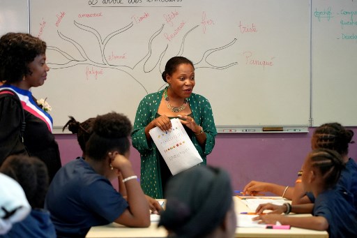 FRANCE-OVERSEAS-POLITICS-EDUCATION-DISASTER-HURRICANE