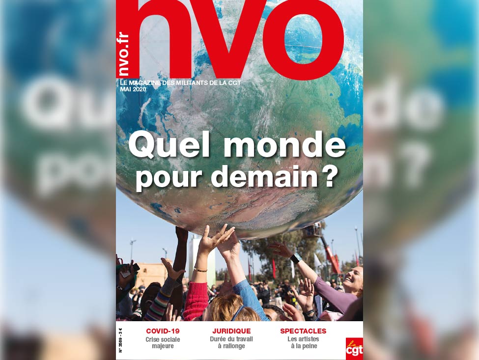 NVO, la Nouvelle Vie ouvrière, le magazine des militants de la CGT