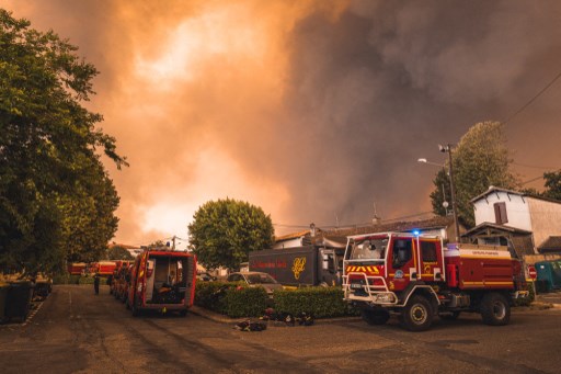 FRANCE - ENVIRONMENT - CLIMATE - WEATHER - WILDFIRE