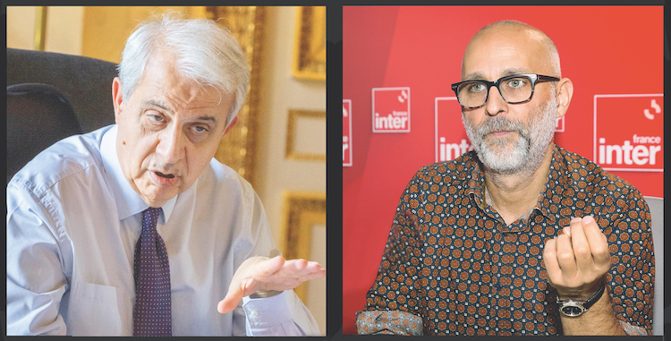 Débat entre Roger Karoutchi et Lionnel Thomson