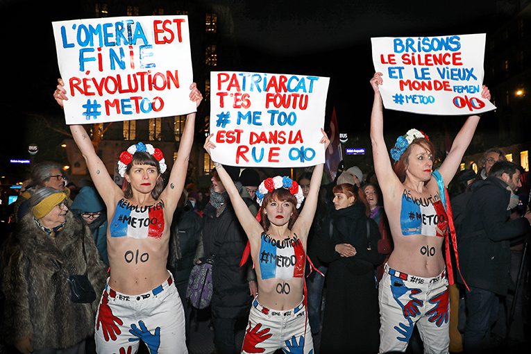 Rassemblement contre les violences faites aux femmes, Paris 11 janvier 2024